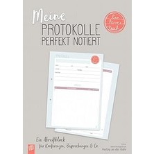 Nacario Meine Protokolle Perfekt Notiert „live - Love - Teach“: Ein A4-Abreißblock Für Konfere