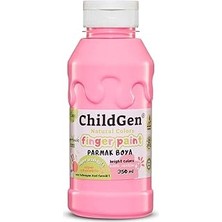Nacario Süper Yıkanabilir Parmak Boya 350ML - Pembe