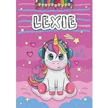 Nacario Lexie: Livre De Coloriage Personnalisé Pour Lexie | Licorne | Cadeau D'anniversaire Pour Fi