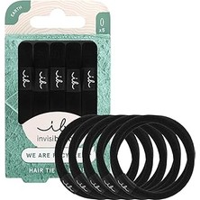 Nacario Invisibobble Hair Tie Black 5 Adet Saç Lastiği