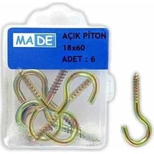 Nacario Katar Made Açık Piton 18 x 60 (1 Kutu:6 Adet) St-49