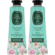 Nacario Eyüp Sabri Tuncer El ve Vücut Kremi Manolya Çiçeği 50 Ml, 2 Adet