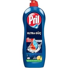 Nacario Pril Cold Power Yağ Çözme Etkili Limon Kokulu Sıvı Bulaşık Deterjanı 675 G, Limon Ko