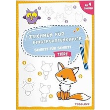 Nacario Zeichnen Für Kindergartenkinder. Schritt Für Schritt. Tiere: Für Kinder Ab 4 Jahren