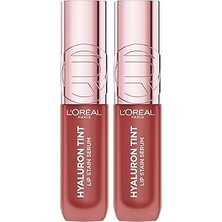 Nacario L'oreal Cosmetics Hyaluron Lip Tint - 640 Tea Time (2 Paketi)