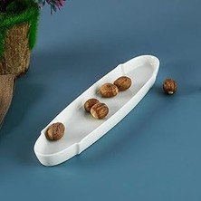 Nacario Aryıldız Lunar Yuvarlak Zeytin Servis Tabağı Renkli Desenli 25 cm