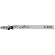Nacario Bosch Professional 25 x Stichsägeblatt T 101 B (Für Weiches Holz, Gerader Schnitt, Zubehö