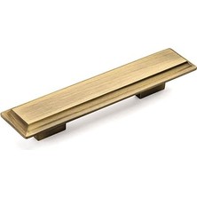 Nacario System 9084 Line-Çizgili Kulp Antik Renk Tek Adet 320 mm Antik Tek Ebat SSY9084 0320 Abm