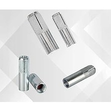 Nacario Çinko Kaplama Çelik Dübel M12X50, Çakma Dübel, Duvar Montaj Ankrajı, 2 Adet Yapıları