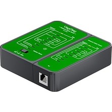 Nacario Veggieg RJ45 RJ11 Uyumlu Cat6 Cat7 Cat8 Poe Destekli Network Ethernet Test Cihazı