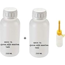 Nacario Iskur GK261A Çuval Ağzı Dikiş Dikme Makinası Yağı 500 ml