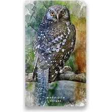 Nacario Art Note Voyage, Çizgisiz Seyahat Not Defteri, Karton Kapak, 12X21 cm Dikey, 128 Sayfa