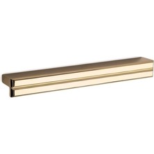 Nacario System 9255 Çizgili Modern Kulp Gold Renk 160 mm Çok Renkli