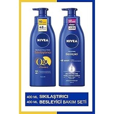Nacario Nıvea Q10 Sıkılaştırıcı Vücut Sütü 400 ml & Vücut Sütü Besleyici 400ML