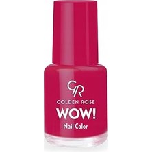 Nacario Golden Rose Wow Nail Color No: 49 - Parlak Bitişli Mini Oje 6 ml