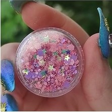 Nacario Glitter Far Simli Jel Far Yıldızlı, SERASHINEGOZFARI128
