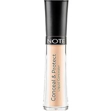 Nacario Note Cosmetics Note Cosmetics Conceal & Protect Likit Concealer - 05, Soft Ivory