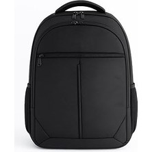 Nacario Louisiana Polo 4 Bölmeli Okul Sırt Çantası (Laptop Bölmeli) Siyah 2120