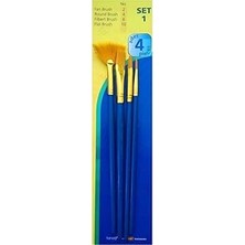 Nacario Fanart Fırça Senttetik Kıllı Set 1 71500.901