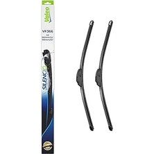Nacario Valeo Silencio Flat Blade Set Silecek Seti Land Rover Discovery Iıı (2004-2009), Renault Kan
