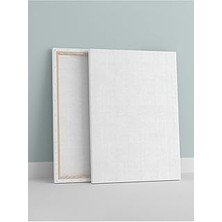 Nacario Postermanya Profesyonel Boş Tuval, 40X60 Cm, 2’li Paket Boş Kanvas Tablo, Boyama Tuvali