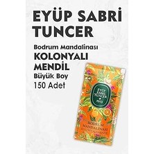 Nacario Eyüp Sabri Tuncer Kolonyalı Mendil Bodrum Mandalinası 150 Adet