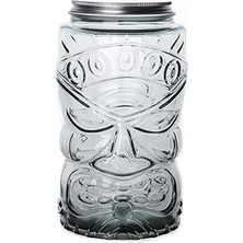 Nacario San Miguel Tarro Tiki Metal Kapaklı Kavanoz 6 Litre