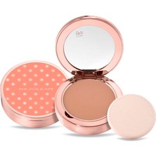 Naj Oleari Sun Addiction 02 SPF15+ Krem Kompakt Fondöten - Doğal Kapatıcılık Uzun Süre Kalıcı
