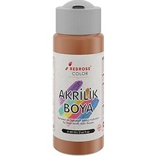 Nacario Red Rose Terracotta Akrilik Boya 60 ml