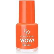 Nacario Golden Rose Wow Nail Color No: 37 - Parlak Bitişli Mini Oje 6 ml