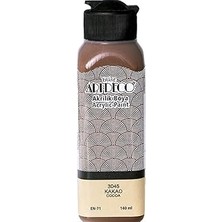 Nacario Artdeco Akrilik Boya, 140ML, Kakao 3045
