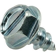 Nacario Hard-To-Find Fastener Vox Kilit 014973265670 25,4 cm x 3/8 Inç Düz Hex Çamaşır Makinesi