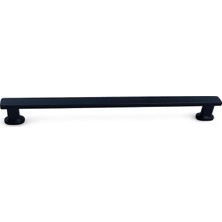 Nacario Özen Mat Siyah Çekmece Kulp 224 mm Minimal Şık Dolap Kapak Kulpu Uzun Ömürlü Kaliteli
