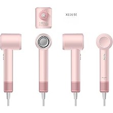 Nacario Pluzz Mini X116 Se Yüksek Hızlı Akıllı Iyonlu Saç Kurutma Makinesi Ultra Sessiz-Pembe
