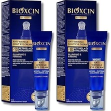Nacario Bioxcin Age Reverse Gece Göz Kremi 15 ml – Retinol, Kolajen, Hyaluronik Asit ve Bitkisel