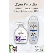 Nacario Hacı Şakir Lavanta Dinlendirici Sıvı Sabun 300 Ml, Hindistan Cevizli Şampuan 500 ml ve