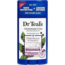 Nacario Dr Teal's Alüminyumsuz Deodorant Mürver & D Vitamini 75G, 810021206240