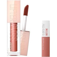 Nacario Maybelline New York Lifter Gloss Nemlendirici Dudak Parlatıcısı 009 Topaz & Mini Super St