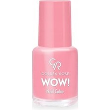 Nacario Golden Rose Wow Nail Color No: 18 - Parlak Bitişli Mini Oje 6 ml