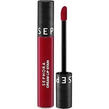 Nacario Sephora Cream Lip Stain Bulaşmayan Kadife Bitişli Ruj Mat Likit Ruj