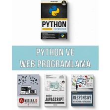 Dikeyeksen Python ve Web Programlama Eğitim Seti (4 Kitap)