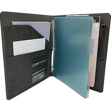 Nacario Xıaozhı Renkli Klasörlü, Iş ve Röportaj Padfolio, 3 Halkalı Klasör, Pano
