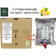 Nacario Eyüp Sabri Tuncer Çeşme Limonu Doğal Zeytinyağlı Sıvı Sabun 5 Lt - Bag In Box