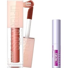 Nacario Maybelline New York Lifter Gloss Nemlendirici Dudak Parlatıcısı 009 Topaz & Mini Tattoo L