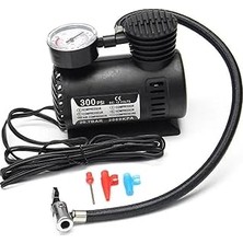 Nacario Mini Hava Kompresörü 12V Araç Tipi Çakmaklık Araba Bisiklet Teker Lastik Şambrel Top �