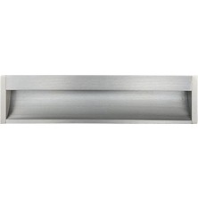 Nacario System 2163 Saten Renk Gömme Kulp 160 mm Renksiz Tek Ebat SSY2163 0160 Nb-Nb