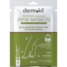 Nacario Dermokil Kil & Kenevir Yağlı Ayak Maskesi, 35 ml