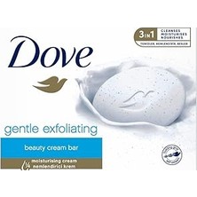 Nacario Dove Beauty Cream Bar Katı Güzellik Sabunu Gentle Exfoliating Nemlendirici Etkili, 90 G
