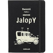 Nacario Notelook Scrikss Tekstil Kapak Çizgili Defter A6 Beyaz