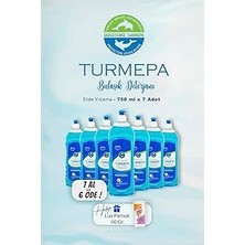 Nacario Turmepa 7 Al 6 Öde Elde Yıkama Bulaşık Deterjanı 750 Ml, Pamuk Hediyeli